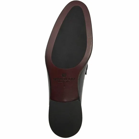 Alessio Slip On Black Bit Loafer Black Leather^Bruno Magli Cheap