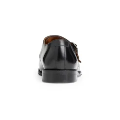 Alfeo Double Monk Strap-Black^Bruno Magli New