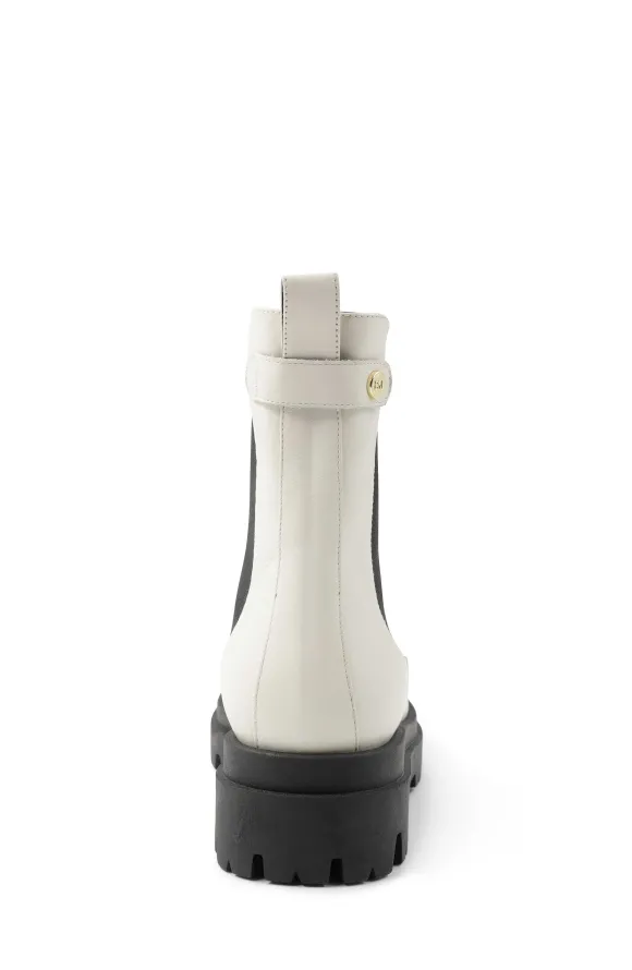 Alma Chunky Leather Chelsea Boot - Off^Bruno Magli Hot