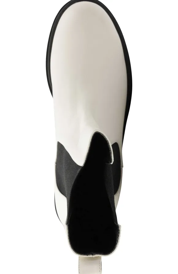 Alma Chunky Leather Chelsea Boot - Off^Bruno Magli Hot