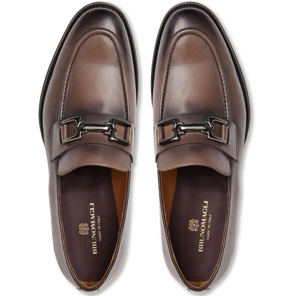 Alpha Classic Bit Leather Loafer^Bruno Magli Discount
