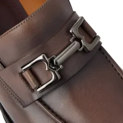 Alpha Classic Bit Leather Loafer^Bruno Magli Cheap