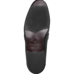 Arlo Slip On Side Bit Loafer Black Leather^Bruno Magli Fashion
