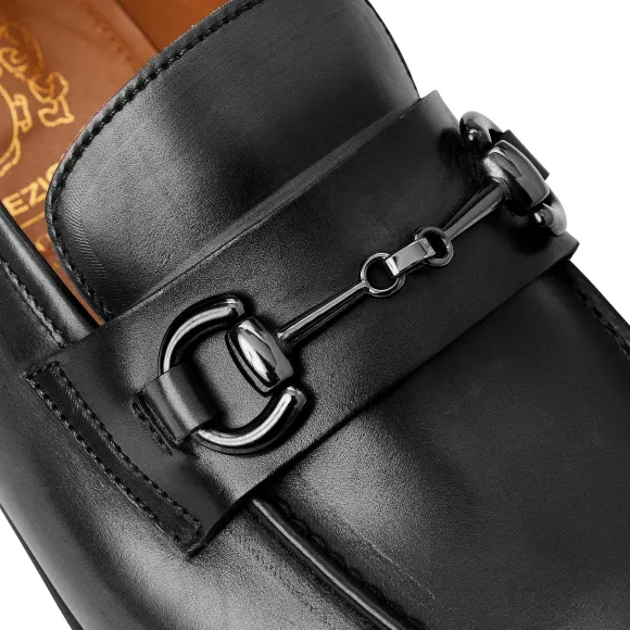 Collezione Mauro Leather Slip-On Loafer-Black^Bruno Magli New