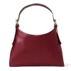 Cora Mini Hobo Wine Nappa Leather^Bruno Magli Cheap