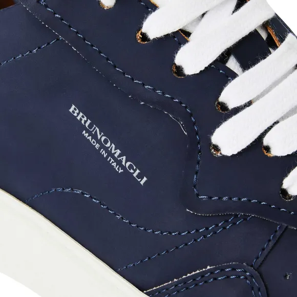 Dezi Cup Sole Sneaker-Navy^Bruno Magli Store