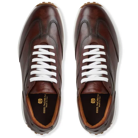 Duccio Mid Leather Jogger Sneaker^Bruno Magli Online