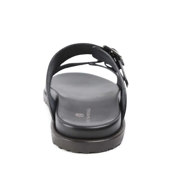 Erasmo Double-Buckle Sandal^Bruno Magli Shop