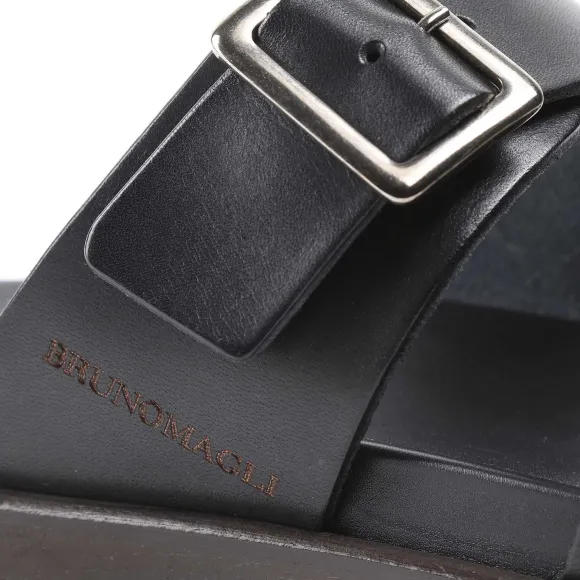 Erasmo Double-Buckle Sandal^Bruno Magli Shop