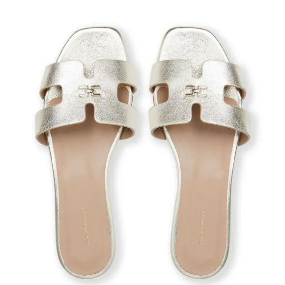Fina Single Band Sandal Metallic^Bruno Magli Shop