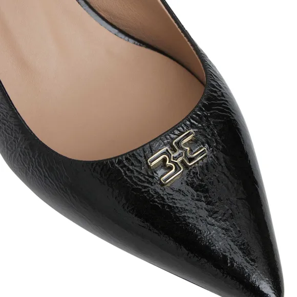 Fiona Slingback Pump Black Crinkle Patent^Bruno Magli Store