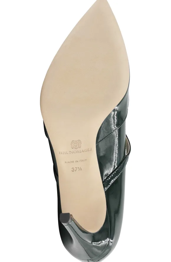 Gemma Mary-Jane Leather Pump^Bruno Magli Cheap