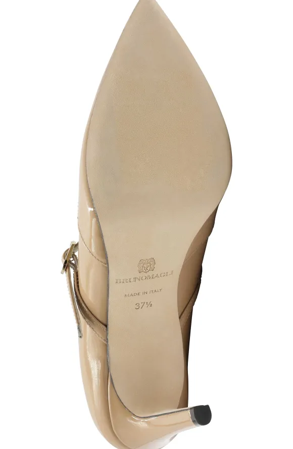 Gemma Mary-Jane Leather Pump^Bruno Magli Clearance