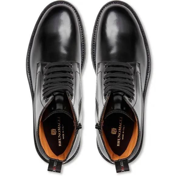 Griffin 6 Inch Lace Up Leather Boot^Bruno Magli Fashion