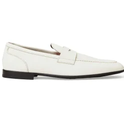 Lastra Slip-On Leather Loafer-Off White^Bruno Magli Cheap