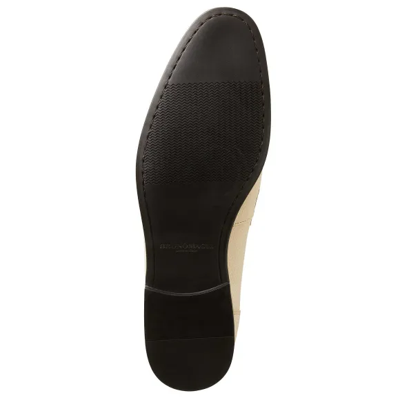 Lastra Slip-On Leather Loafer-Off White^Bruno Magli Clearance