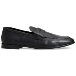 Lastra Slip-On Leather Loafer-Black^Bruno Magli Clearance
