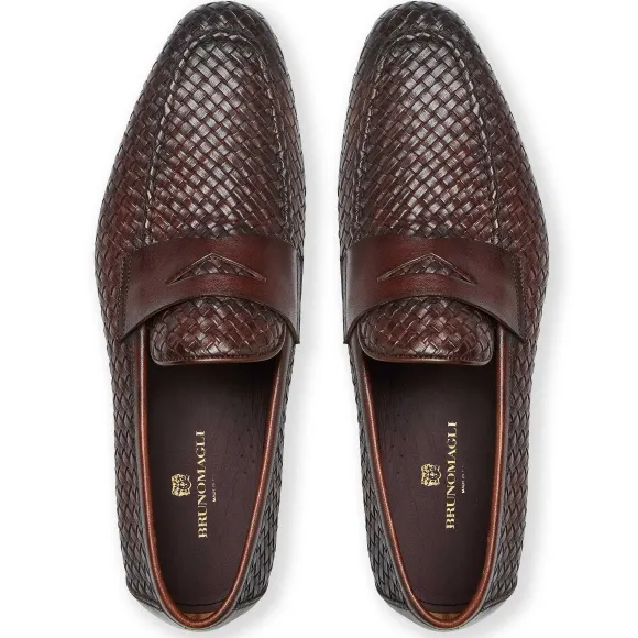 Manfredo Slip On Loafer Leather^Bruno Magli Cheap