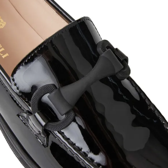 Manila Modern Patent Loafer- Black Patent^Bruno Magli Shop