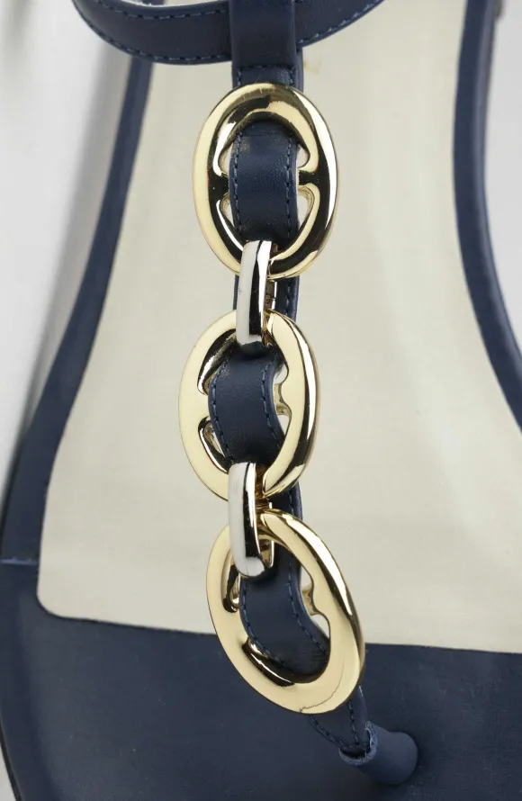 Marina Leather Embellished Thong Sandal^Bruno Magli Flash Sale