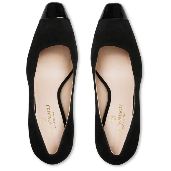 Melania Square Toe Suede Pump^Bruno Magli Online