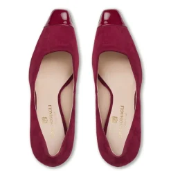 Melania Square Toe Suede Pump Suede^Bruno Magli Shop