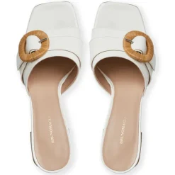 Page Single Band Sandal White Patent^Bruno Magli Best Sale