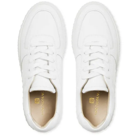 Paola Platform Sneaker Leather^Bruno Magli Best