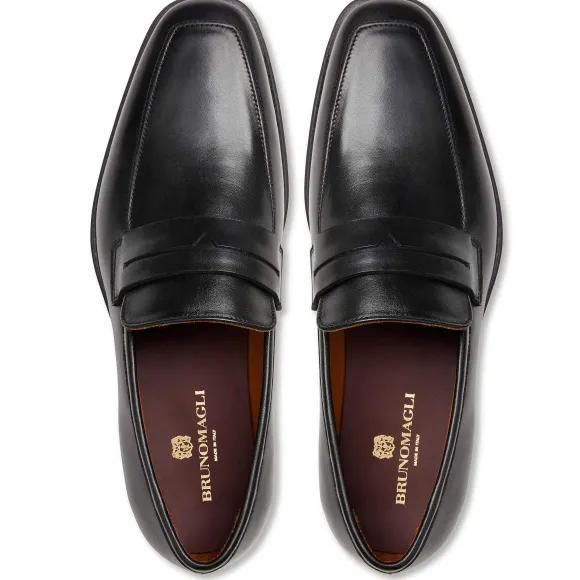 Raging Leather Penny Loafer^Bruno Magli Online