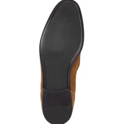 Silas Suede Loafer - Cognac^Bruno Magli Sale