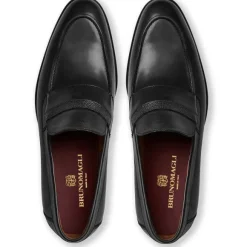 Silvestro Embosssed Bit Loafer Leather^Bruno Magli Flash Sale
