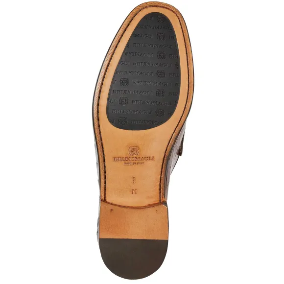 Trieste Classic Moccasin- Brown Croc^Bruno Magli Discount