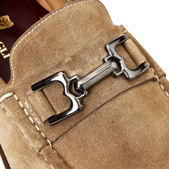 Trieste Classic Suede Moccasin^Bruno Magli New