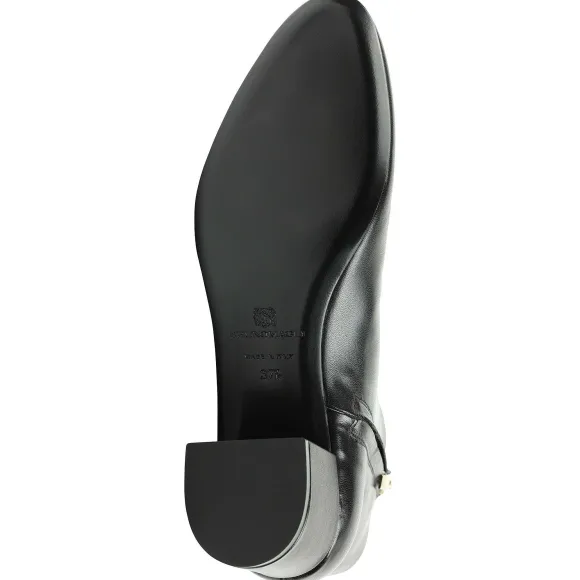 Vinny Leather Ankle Boot - Black^Bruno Magli Store