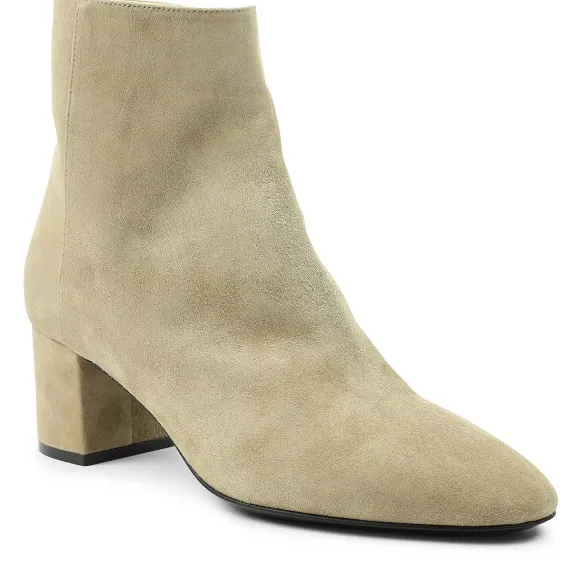 Vinny Suede Ankle Boot - Almond^Bruno Magli Hot