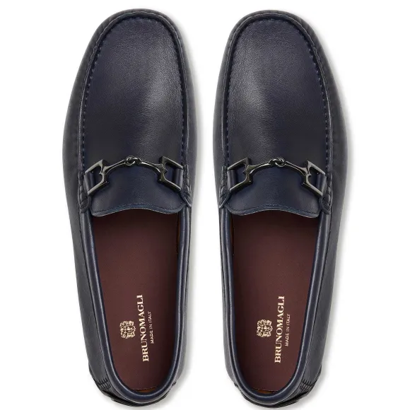 Xander Casual Leather Driving Moccassin^Bruno Magli Outlet