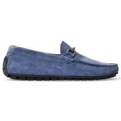 Xander Casual Suede Driving Moccasin-Light Blue^Bruno Magli Online