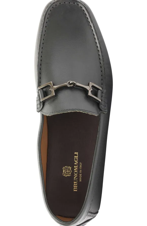 Xander Leather Driving Moccasin - Black^Bruno Magli Sale