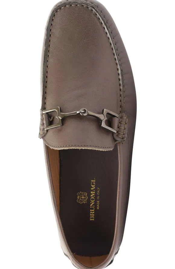 Xander Leather Driving Moccasin - Brown^Bruno Magli Hot